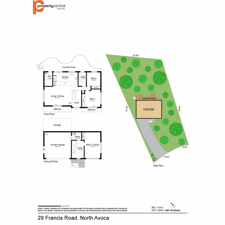 Floorplan of Homely house listing, 29 Francis Road, North Avoca NSW 2260