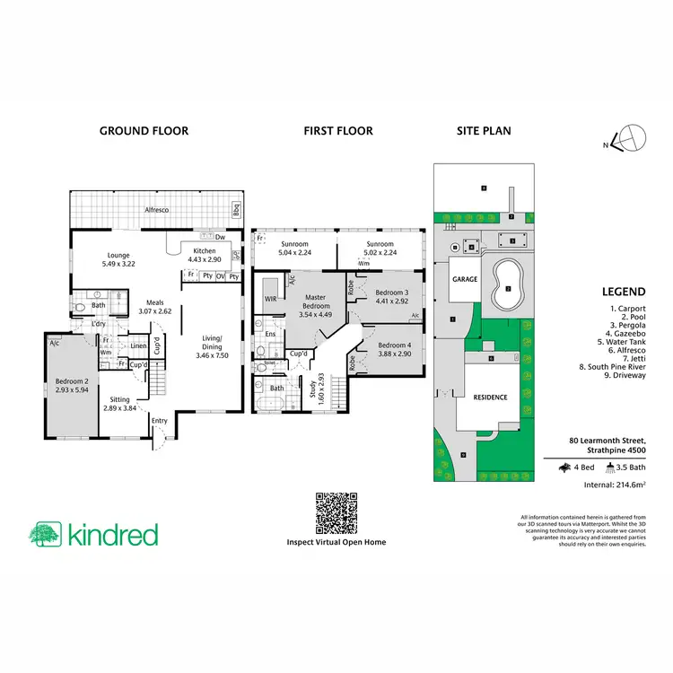 Floorplan of Homely house listing, 80 Learmonth Street, Strathpine QLD 4500