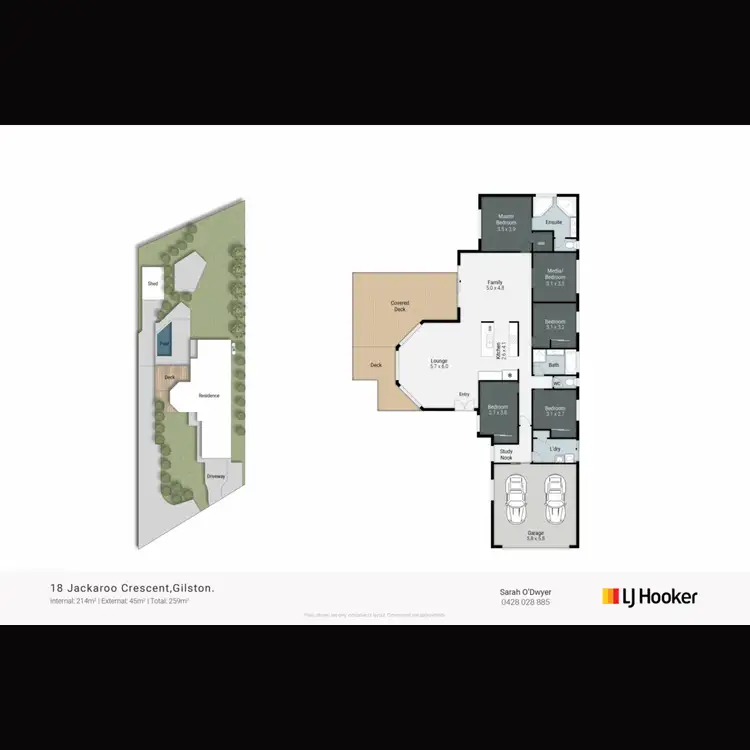 Floorplan of Homely house listing, 18 Jackaroo Crescent, Gilston QLD 4211
