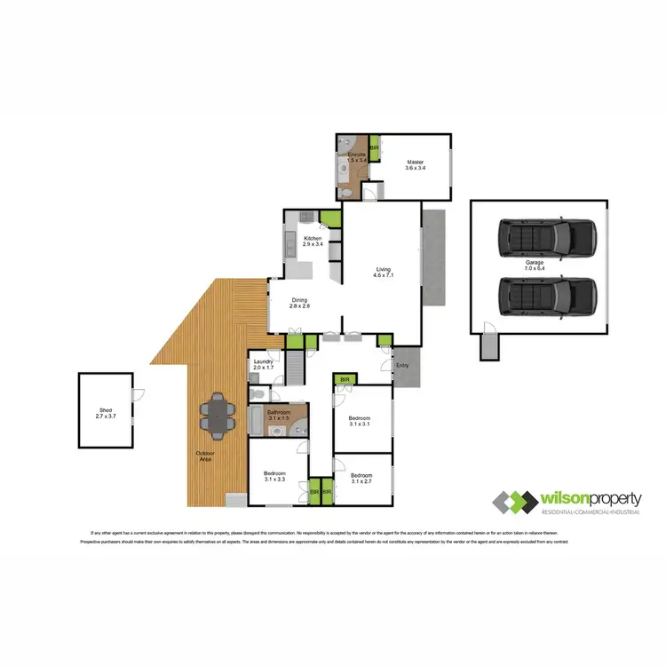 Floorplan of Homely house listing, 20 Latrobe Crescent, Traralgon VIC 3844