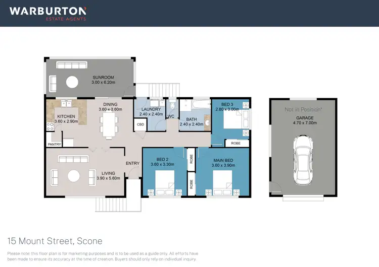Floorplan of Homely house listing, 15 Mount Street, Scone NSW 2337