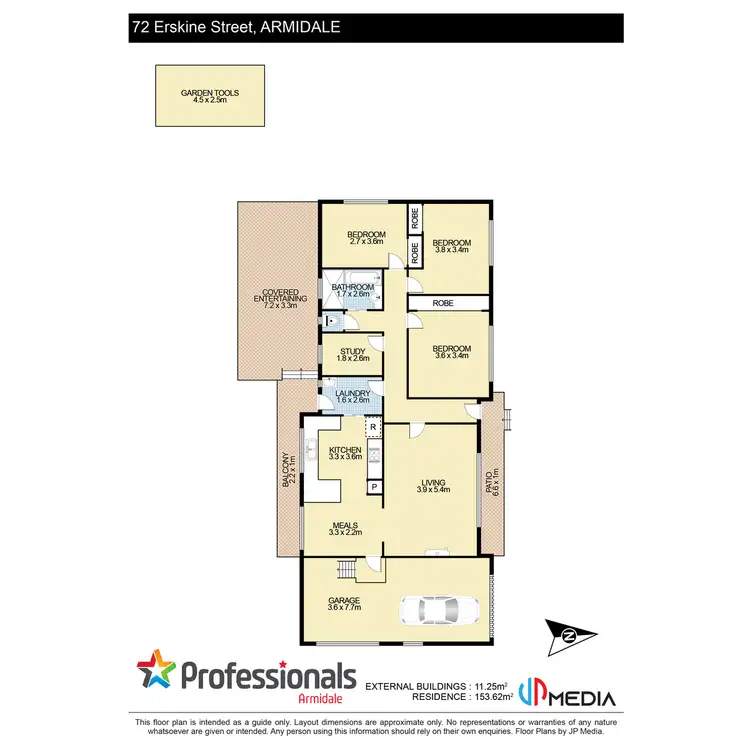 Floorplan of Homely house listing, 72 Erskine Street, Armidale NSW 2350