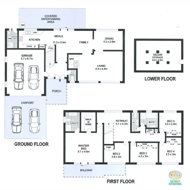 Floorplan of Homely house listing, 102 Yanko Road, West Pymble NSW 2073