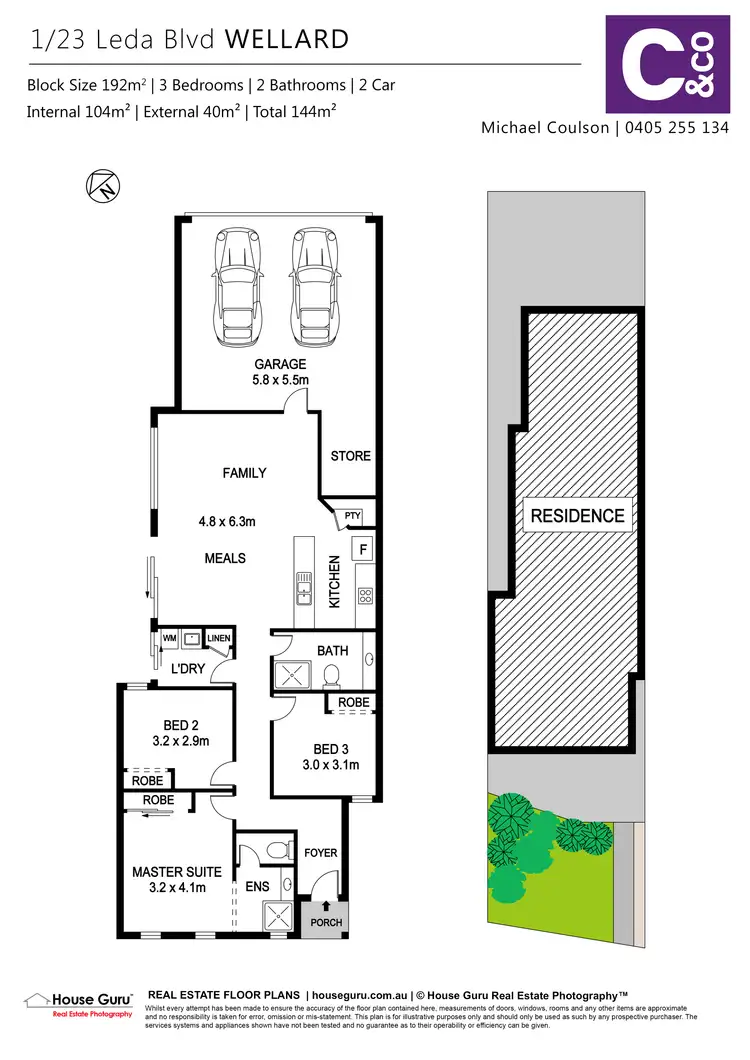 Floorplan of Homely house listing, 23 Leda Boulevard, Wellard WA 6170