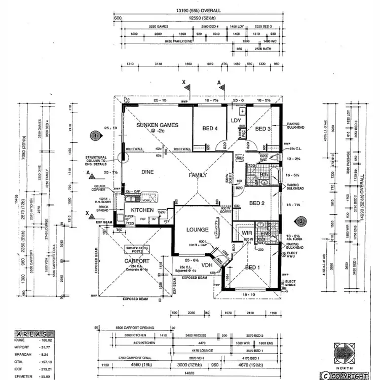 Floorplan of Homely house listing, 7 Majorca Elbow, Hocking WA 6065