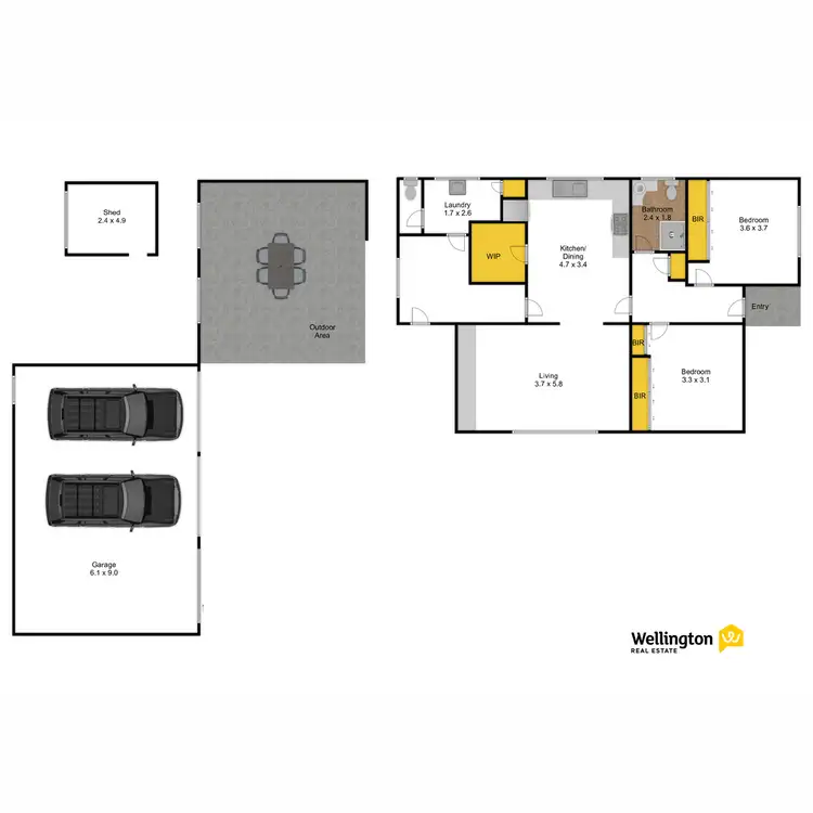 Floorplan of Homely house listing, 30 Edward Street, Maffra VIC 3860