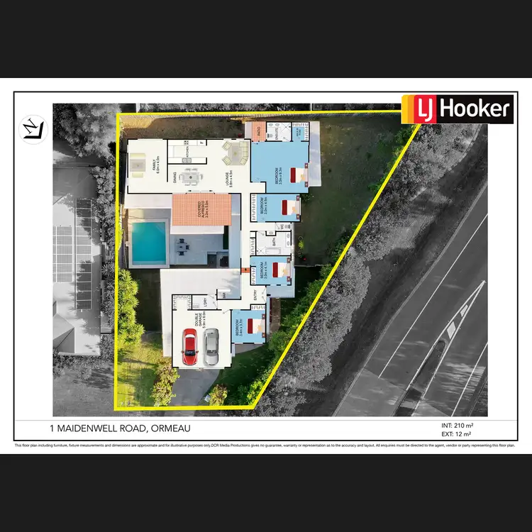 Floorplan of Homely house listing, 1 Maidenwell Road, Ormeau QLD 4208