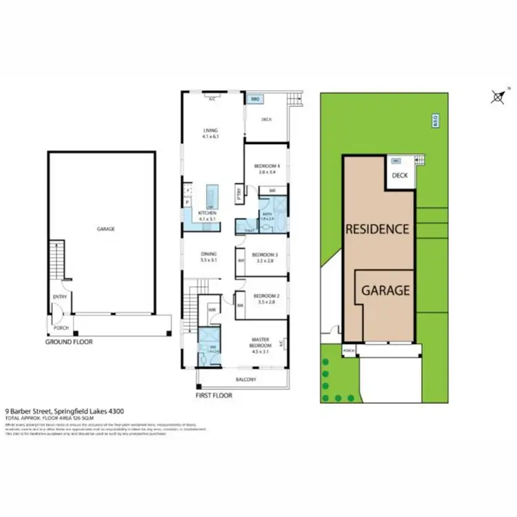 Floorplan of Homely house listing, 9 Barber Street, Springfield Lakes QLD 4300