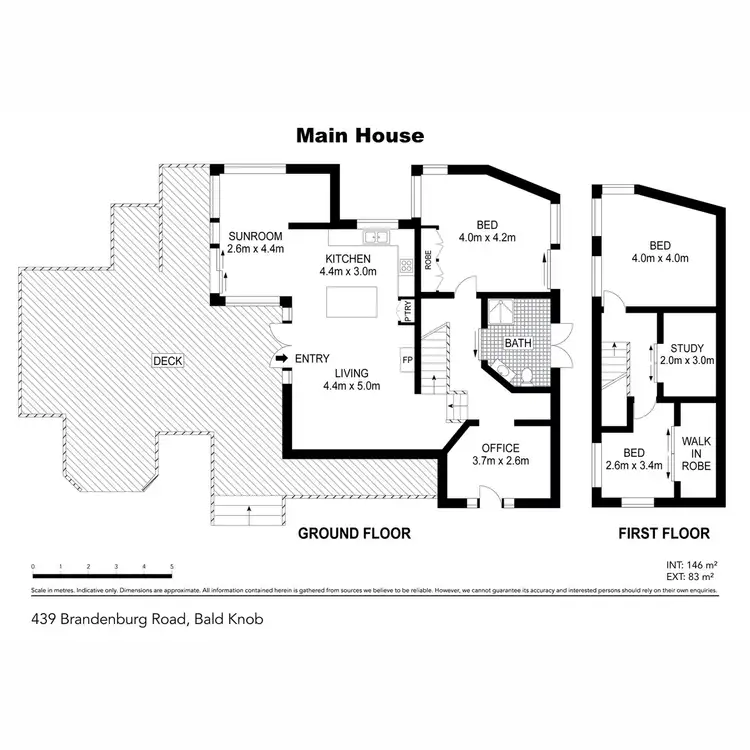 Floorplan of Homely house listing, 439 Brandenburg Road, Bald Knob QLD 4552