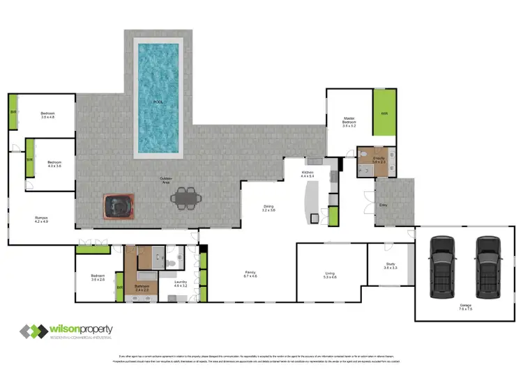 Floorplan of Homely house listing, 15 Kimberley Drive, Traralgon VIC 3844