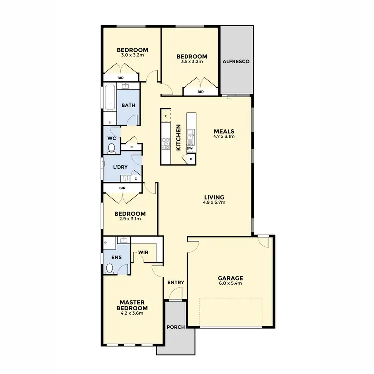 Floorplan of Homely house listing, 30 Beagle Street, Tarneit VIC 3029