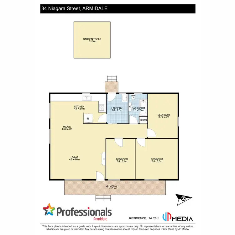 Floorplan of Homely house listing, 34 Niagara Street, Armidale NSW 2350