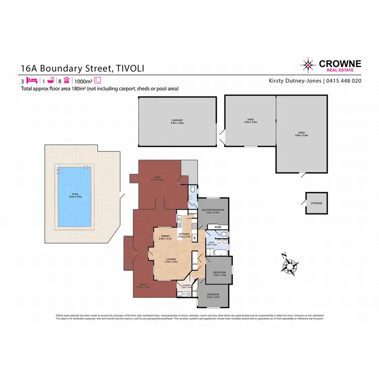 Floorplan of Homely house listing, 16A Boundary Street, Tivoli QLD 4305