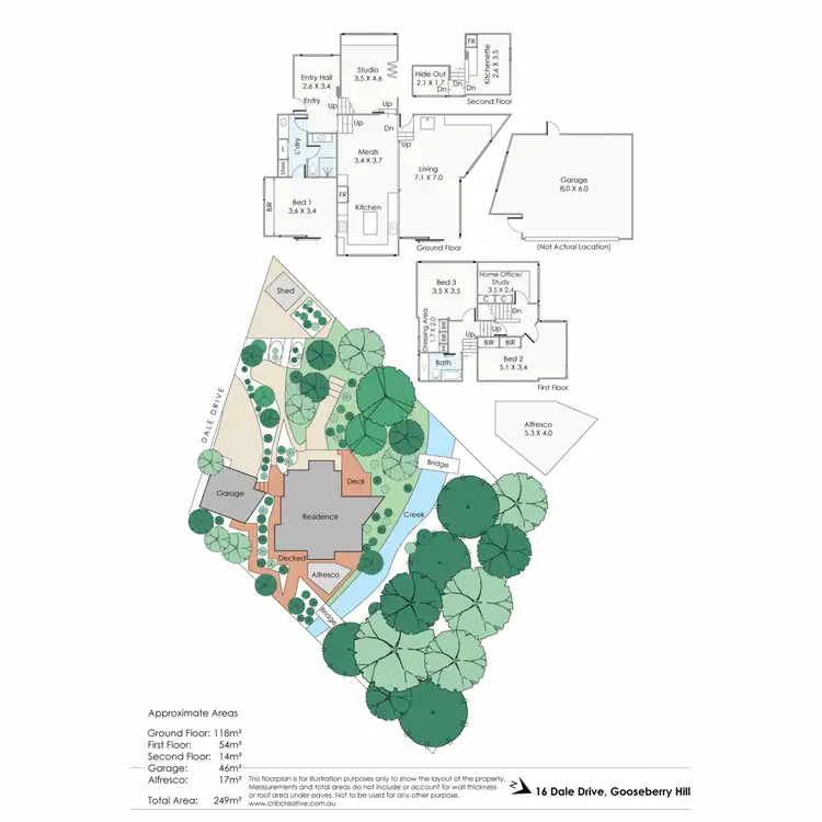 Floorplan of Homely house listing, 16 Dale Drive, Gooseberry Hill WA 6076