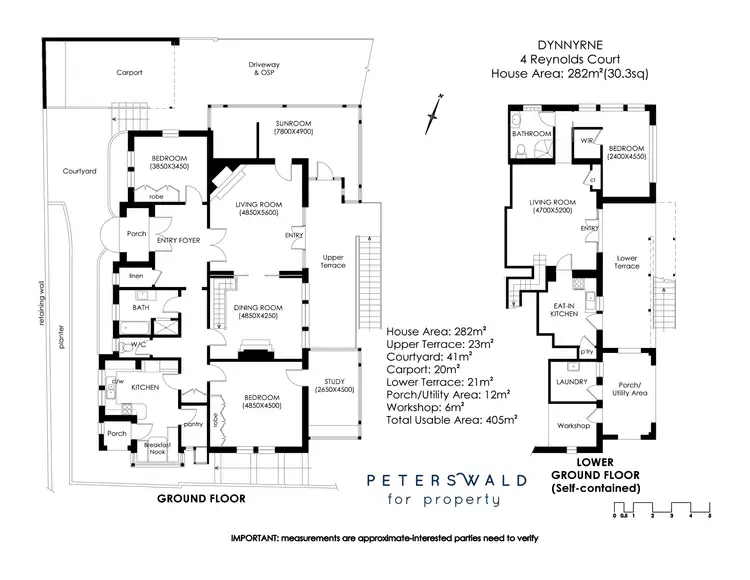 Floorplan of Homely house listing, 4 Reynolds Court, Dynnyrne TAS 7005