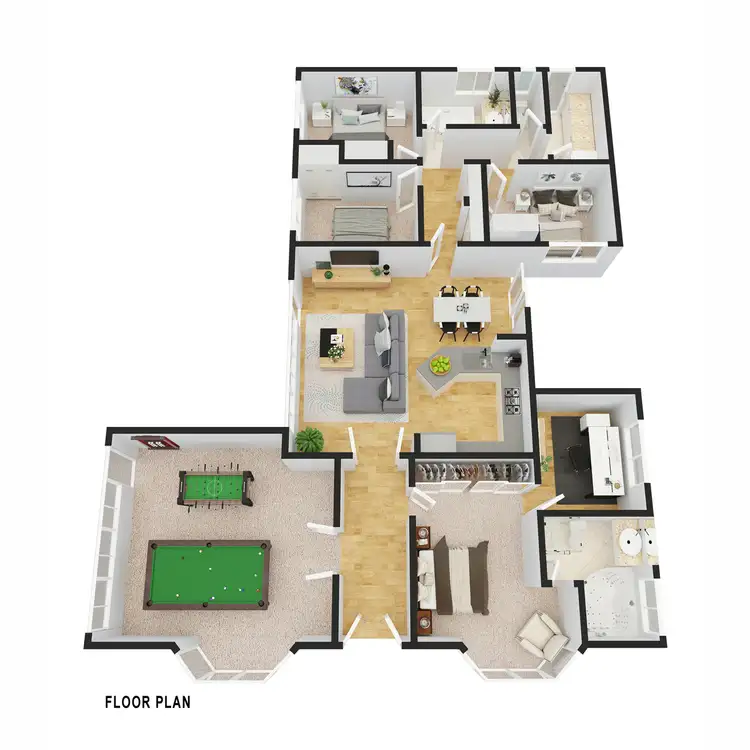 Floorplan of Homely house listing, 13 Trevor Court, Roleystone WA 6111
