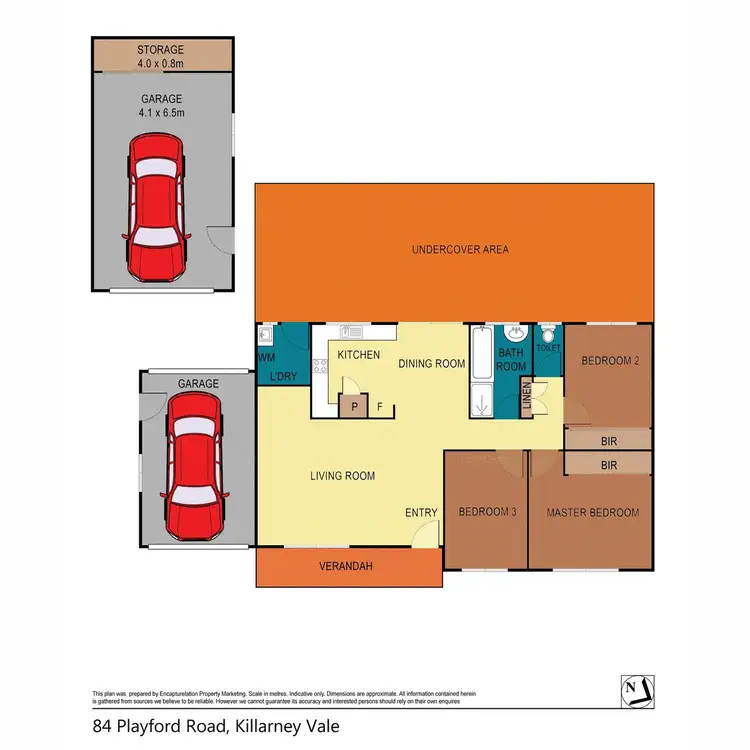 Floorplan of Homely house listing, 84 Playford Road, Killarney Vale NSW 2261