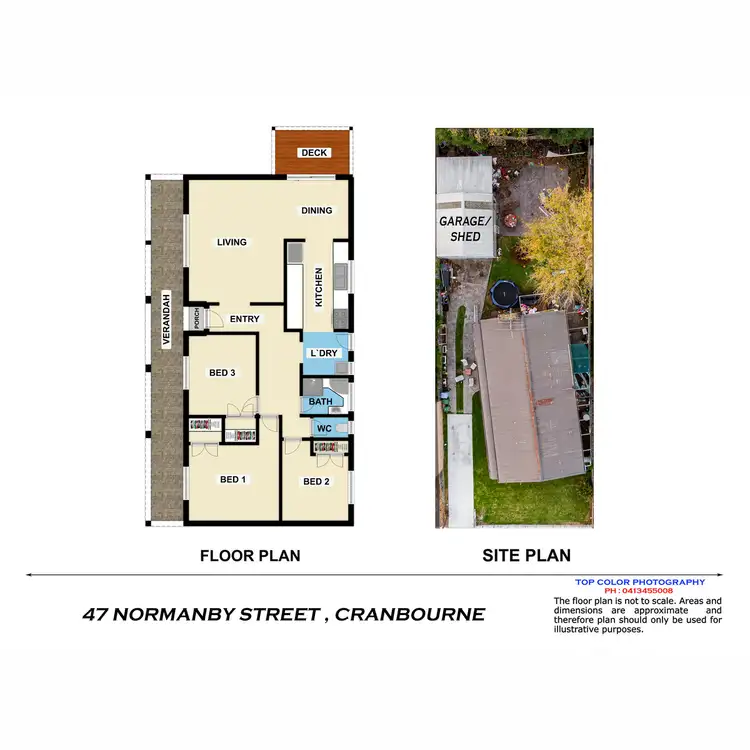 Floorplan of Homely house listing, 47 Normanby Street, Cranbourne VIC 3977