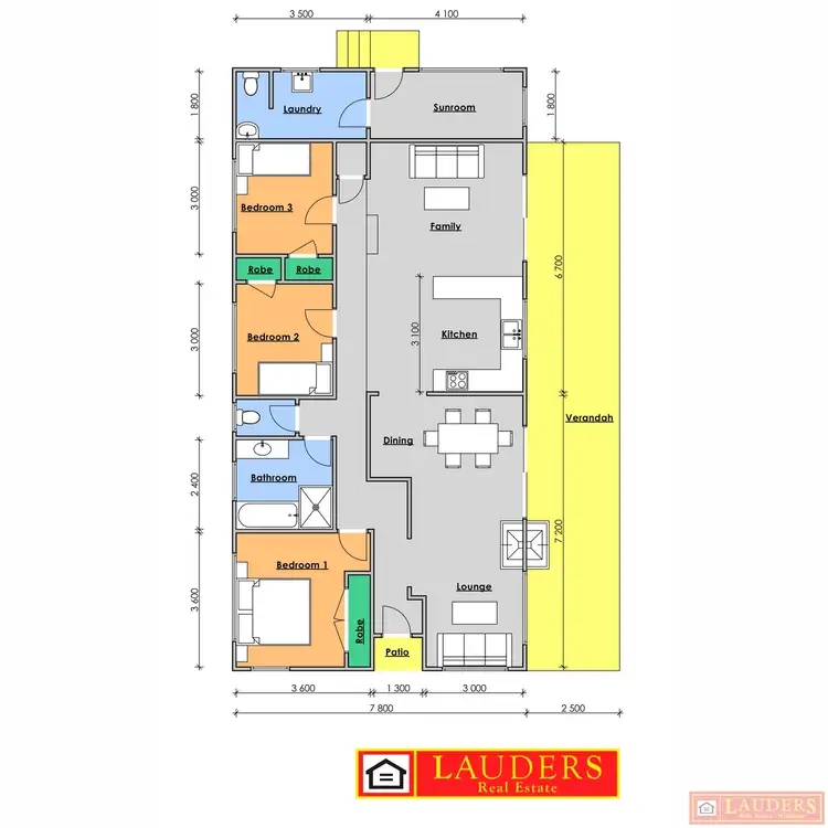 Floorplan of Homely house listing, 70 Murray Road, Wingham NSW 2429