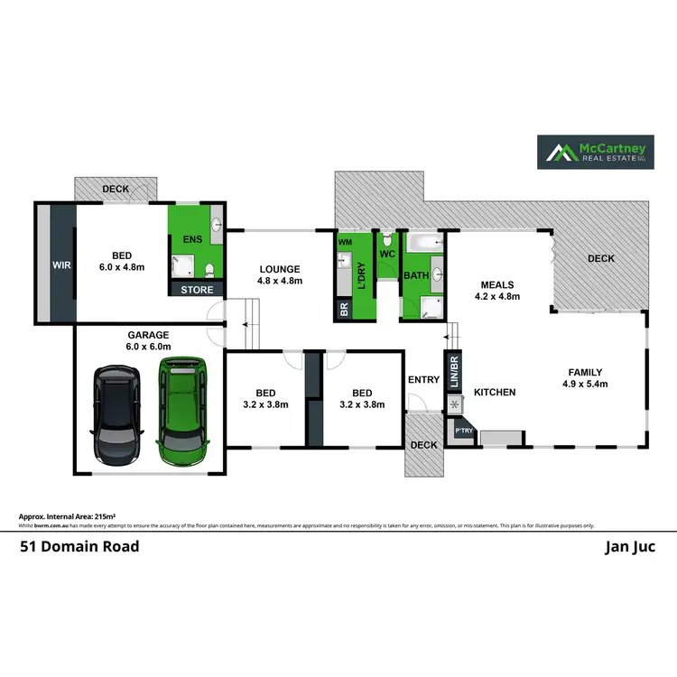 Floorplan of Homely house listing, 51 Domain Road, Jan Juc VIC 3228