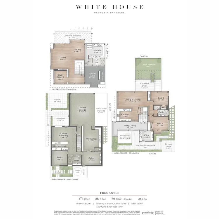 Floorplan of Homely house listing, 7 Girton Lane, Fremantle WA 6160