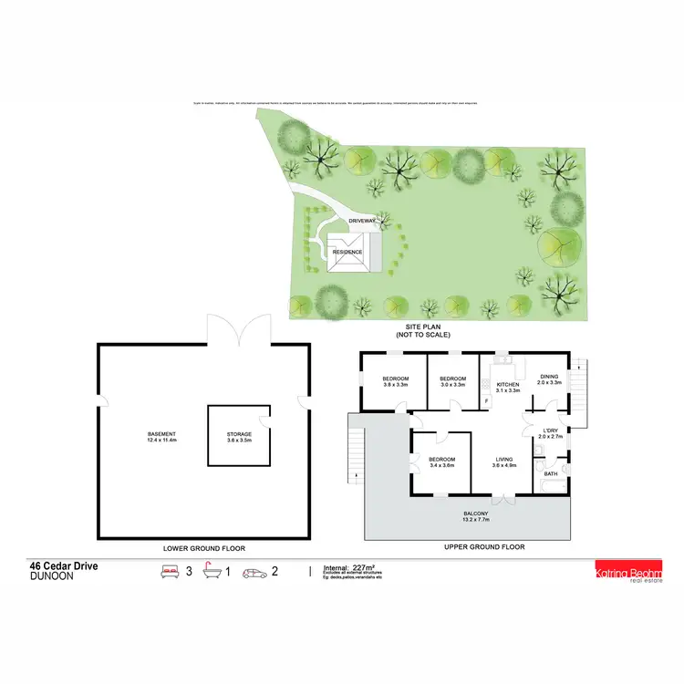 Floorplan of Homely house listing, 46 Cedar Drive, Dunoon NSW 2480