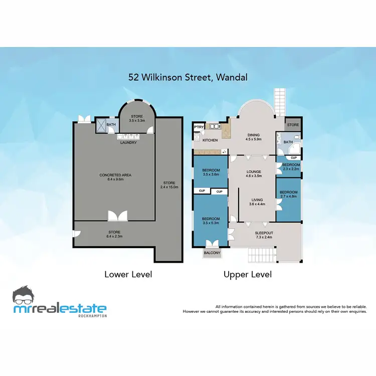 Floorplan of Homely house listing, 52 Wilkinson Street, Wandal QLD 4700