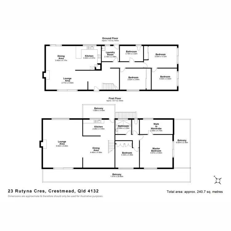 Floorplan of Homely house listing, 23 Rutyna Crescent, Crestmead QLD 4132