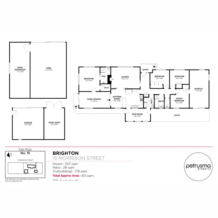 Floorplan of Homely house listing, 15 Morrison Street, Brighton TAS 7030