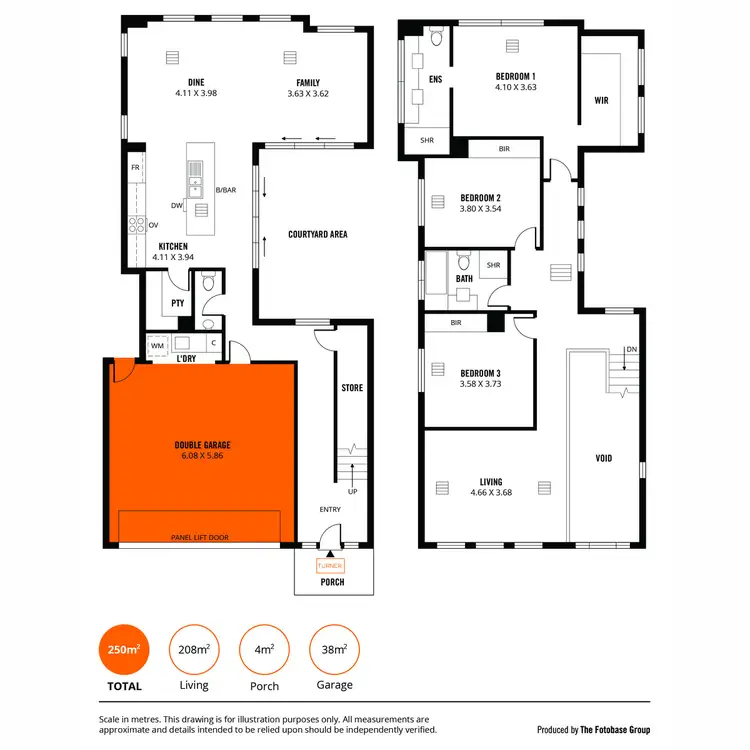 Floorplan of Homely house listing, 25 Adeline Street, Mawson Lakes SA 5095