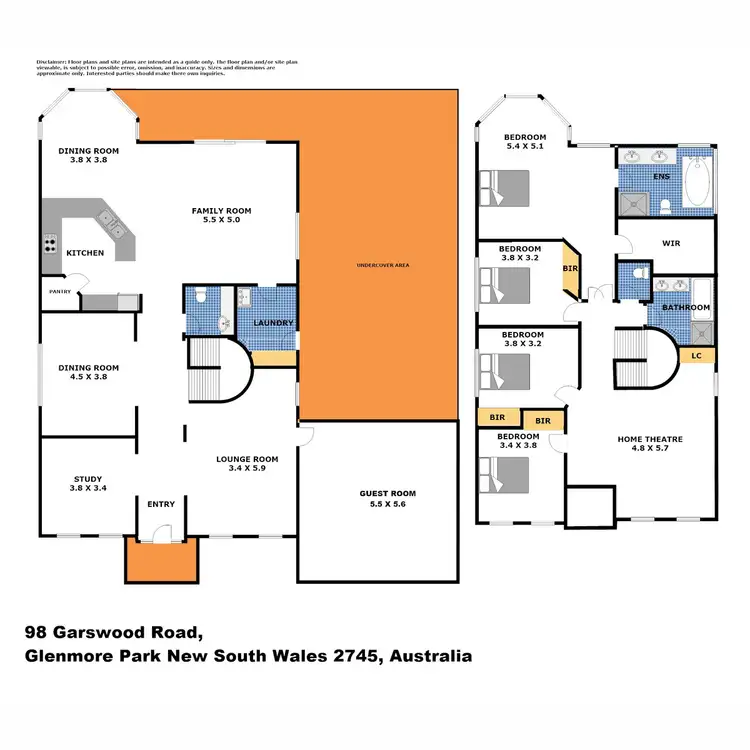 Floorplan of Homely house listing, 98 Garswood Road, Glenmore Park NSW 2745