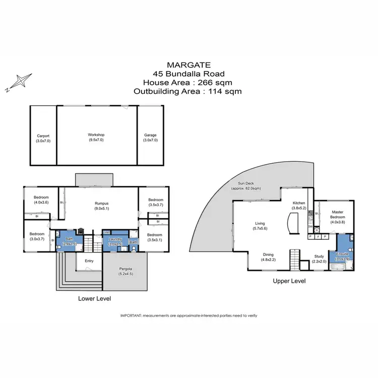 Floorplan of Homely house listing, 45 Bundalla Road, Margate TAS 7054