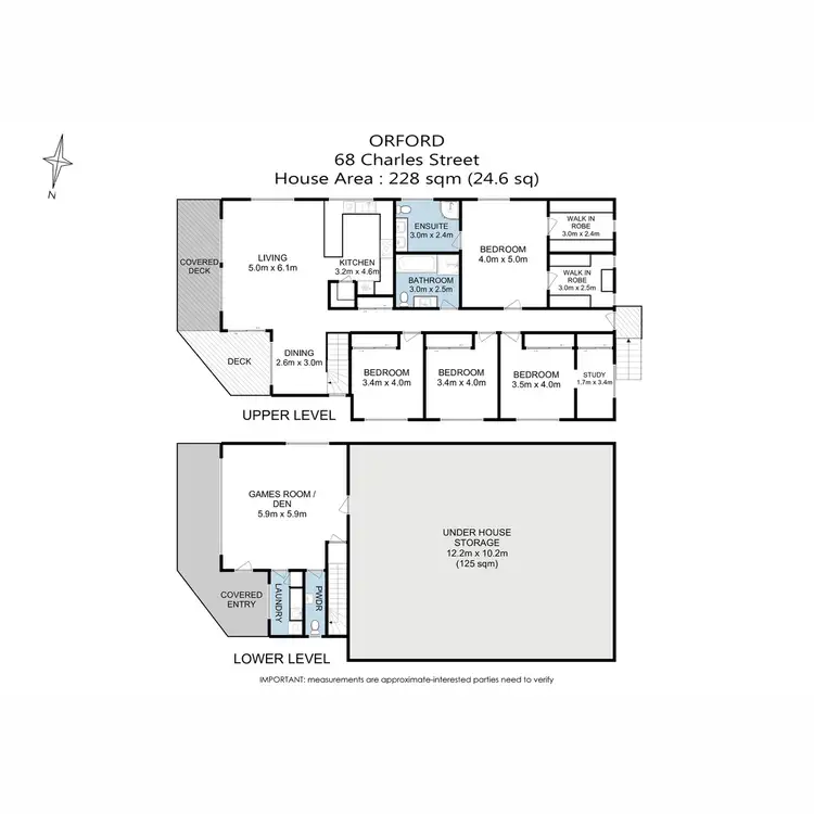 Floorplan of Homely house listing, 68 Charles Street, Orford TAS 7190