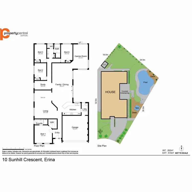 Floorplan of Homely house listing, 10 Sunhill Crescent, Erina NSW 2250