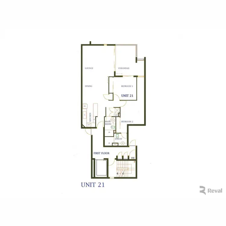 Floorplan of Homely unit listing, 21/2180 Logan Road, Upper Mount Gravatt QLD 4122