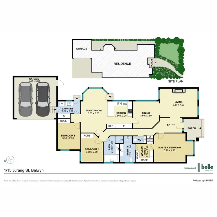Floorplan of Homely unit listing, 1/15 Jurang Street, Balwyn VIC 3103