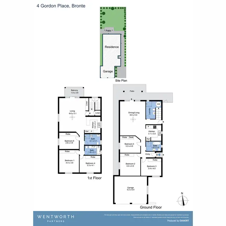 Floorplan of Homely house listing, 4 Gordon Place, Bronte NSW 2024
