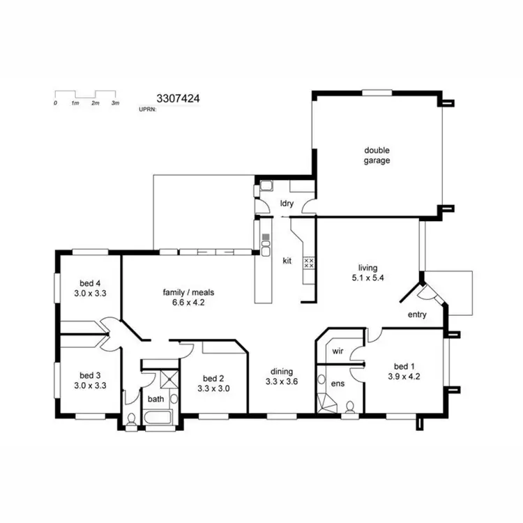 Floorplan of Homely house listing, 13 Baden Jones Way, North Booval QLD 4304