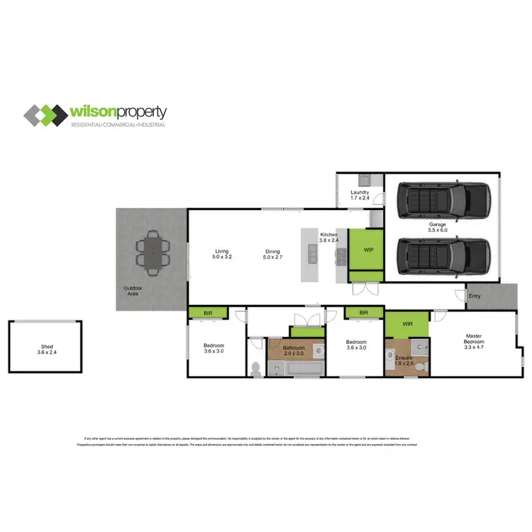 Floorplan of Homely house listing, 32 Wilkerson Way, Traralgon VIC 3844