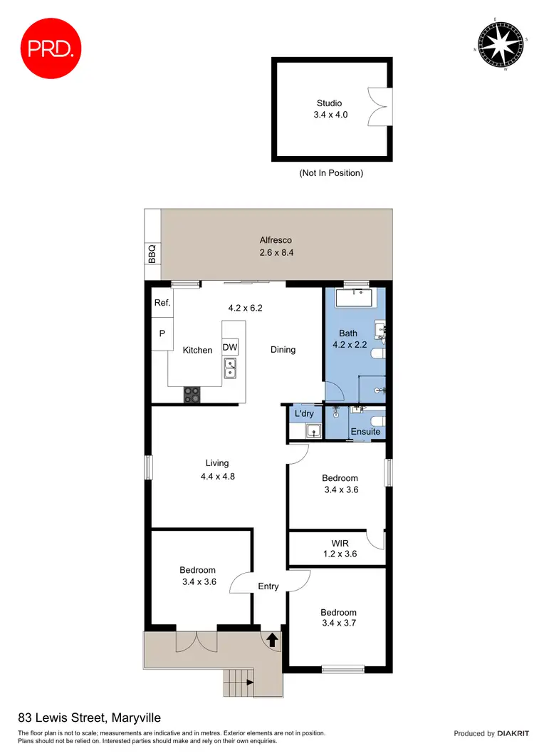 Floorplan of Homely house listing, 83 Lewis Street, Maryville NSW 2293