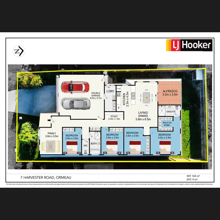 Floorplan of Homely house listing, 7 Harvester Road, Ormeau QLD 4208