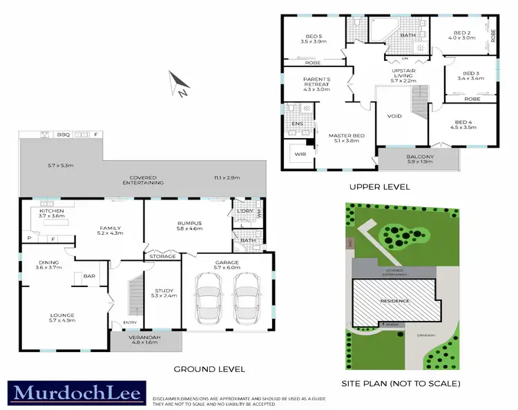 Floorplan of Homely house listing, 10 Thorpe Avenue, Cherrybrook NSW 2126