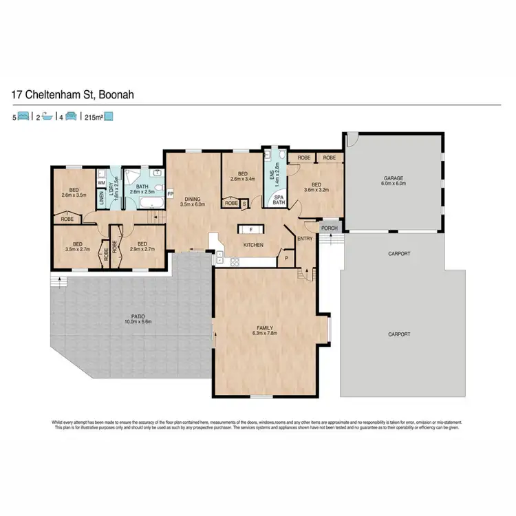 Floorplan of Homely house listing, 17 Cheltenham Street, Boonah QLD 4310