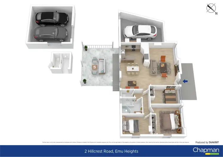 Floorplan of Homely house listing, 2 Hillcrest Road, Emu Heights NSW 2750