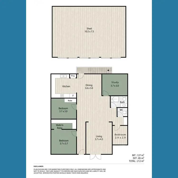 Floorplan of Homely house listing, 111 Rode Road, Wavell Heights QLD 4012