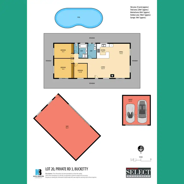 Floorplan of Homely house listing, Lot 20, 39 Private Road 3, Bucketty NSW 2250