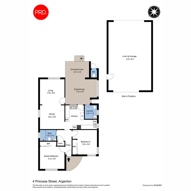 Floorplan of Homely house listing, 4 Princess Street, Argenton NSW 2284