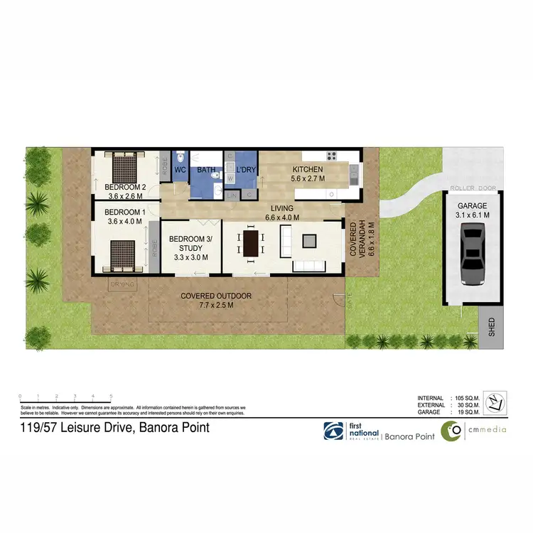 Floorplan of Homely villa listing, 119/57-79 Leisure Drive, Banora Point NSW 2486