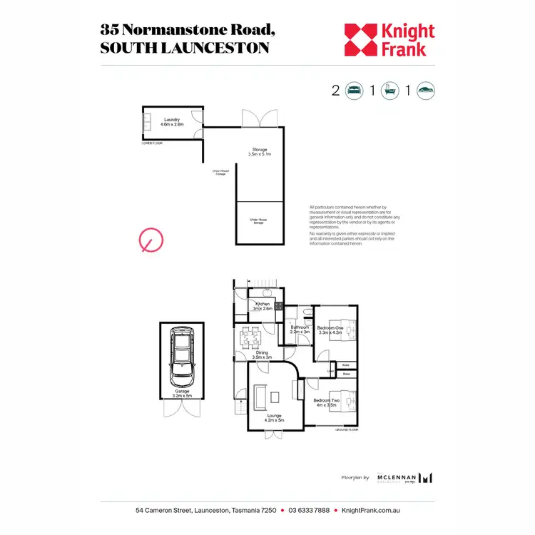Floorplan of Homely house listing, 35 Normanstone Road, South Launceston TAS 7249