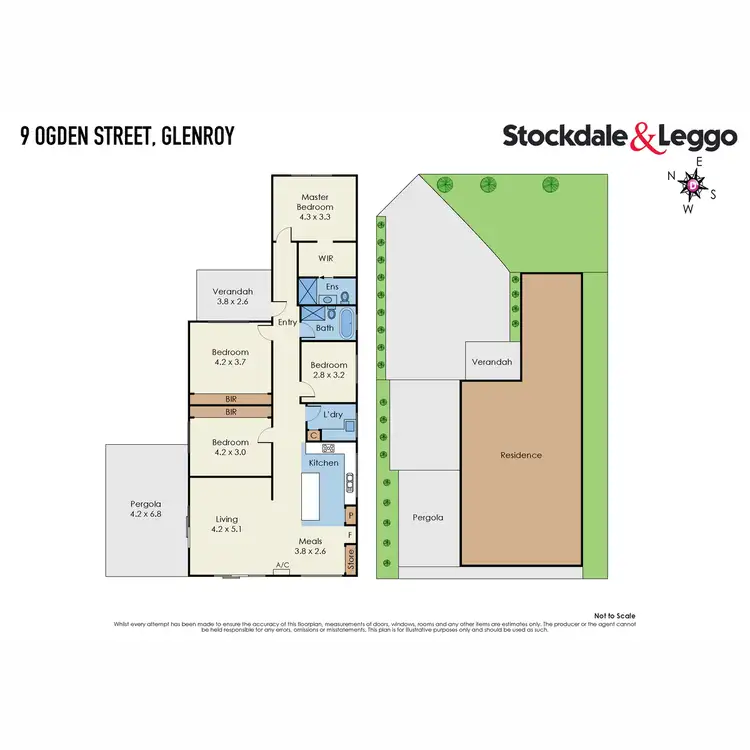Floorplan of Homely house listing, 9 Ogden Street, Glenroy VIC 3046